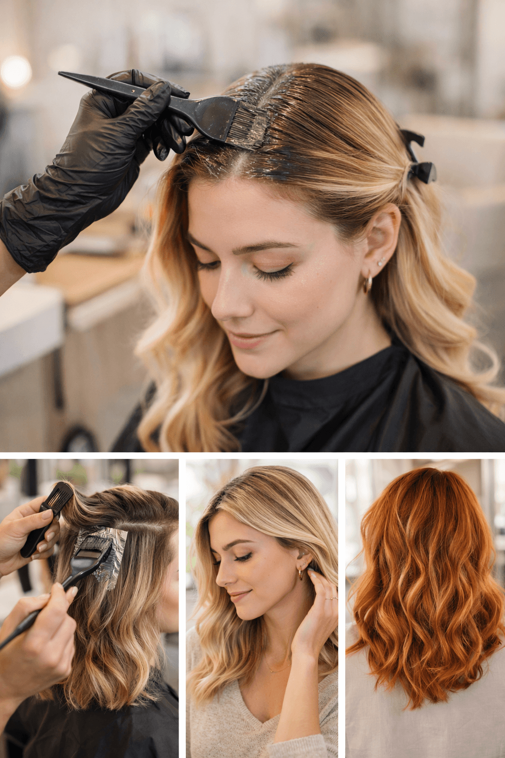 Farbe mit Augenmaß bei einer sanften Coloration und gepflegtem Finish